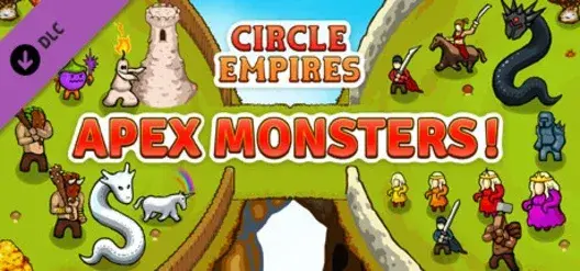 Copertina di Circle Empires: Apex Monsters!