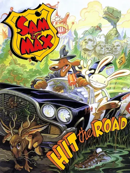Copertina di Sam & Max Hit the Road