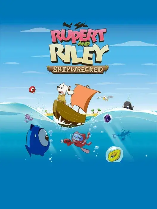 Copertina di Rupert and Riley: Shipwrecked