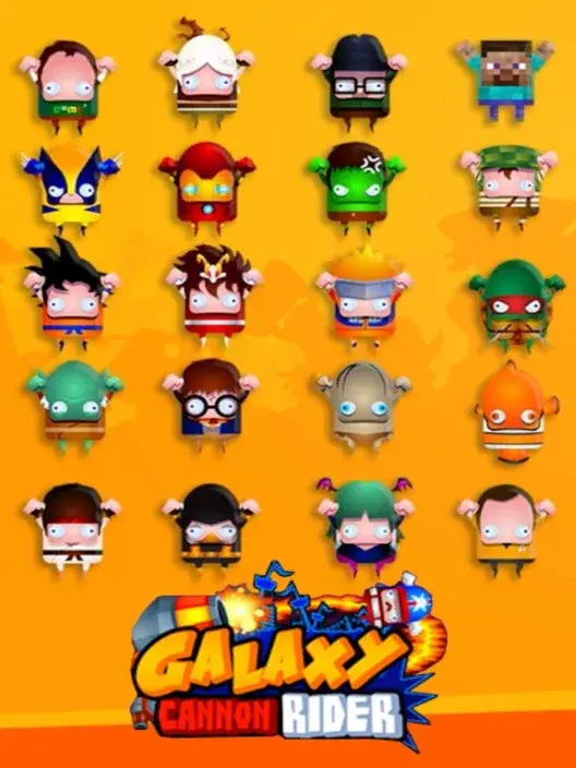Copertina di Galaxy Cannon Rider