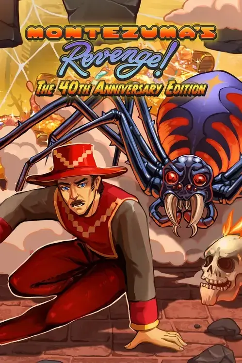 Copertina di Montezuma's Revenge: The 40th Anniversary Edition