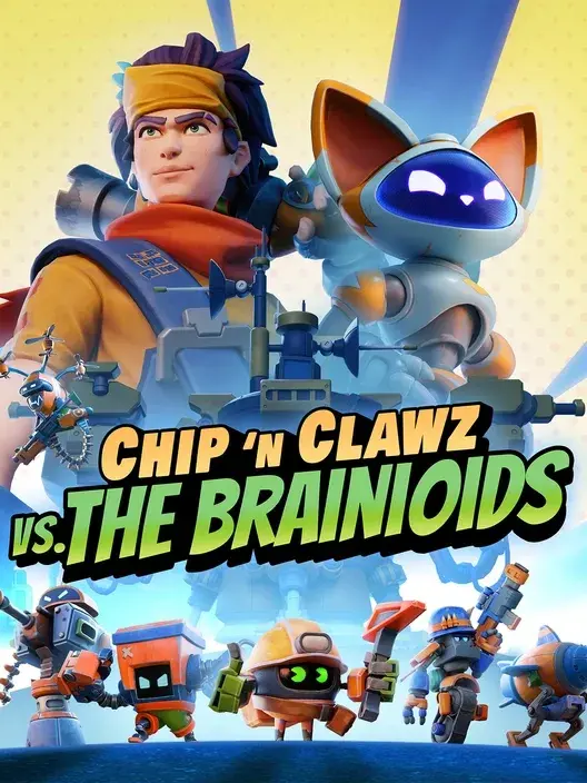Copertina di Chip ‘n Clawz vs. The Brainioids